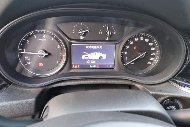 Used Buick Regal 2023 552T Smart Enjoyment Version Odometer Close Up