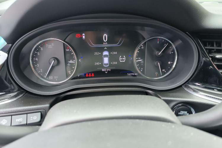 Used Buick Regal 2023 GS Prestige Model Odometer Close Up