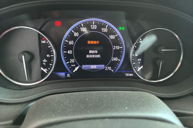 Used Buick Regal 2024 28T Luxury Edition Odometer Close Up