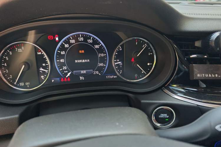 Used Buick Regal 2024 Restyled 28T Luxury Edition Odometer Close Up