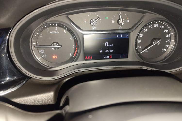 Used Buick Regal 2024 25T Deluxe Edition Odometer Close Up