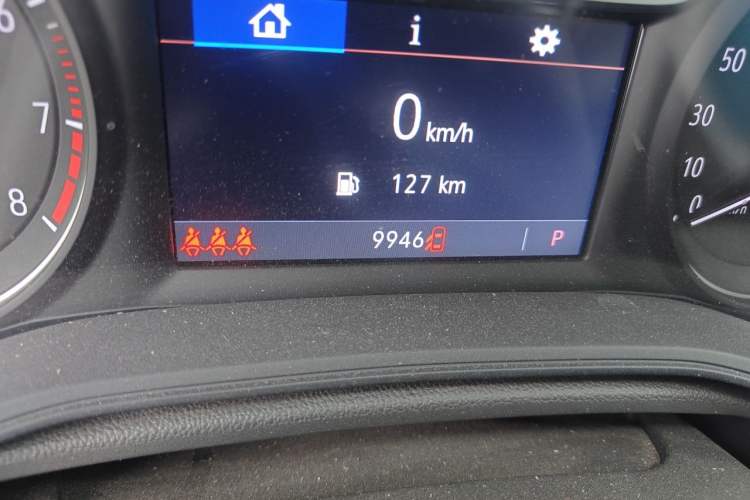 Used Buick Regal 2024 Revised 25T Ultra-Comfort Edition Odometer Close Up