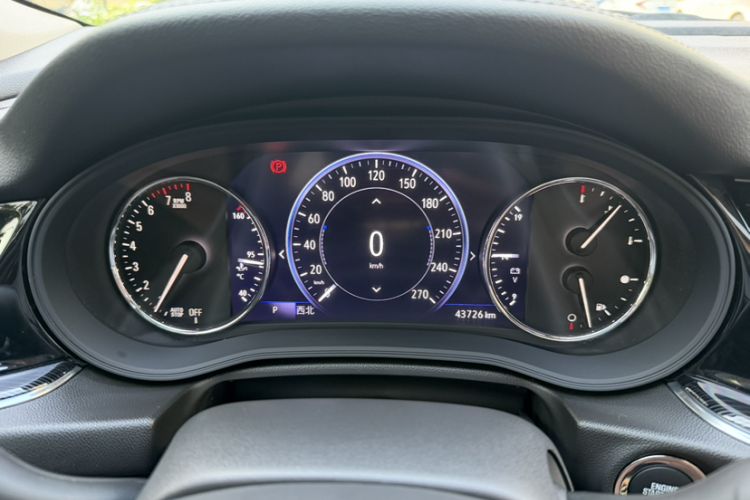 Used Buick Regal 2024 28T Luxury Edition Odometer Close Up