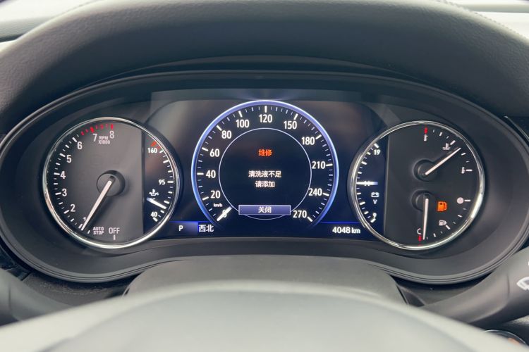 Used Buick Regal 2024 28T Luxury Edition Odometer Close Up