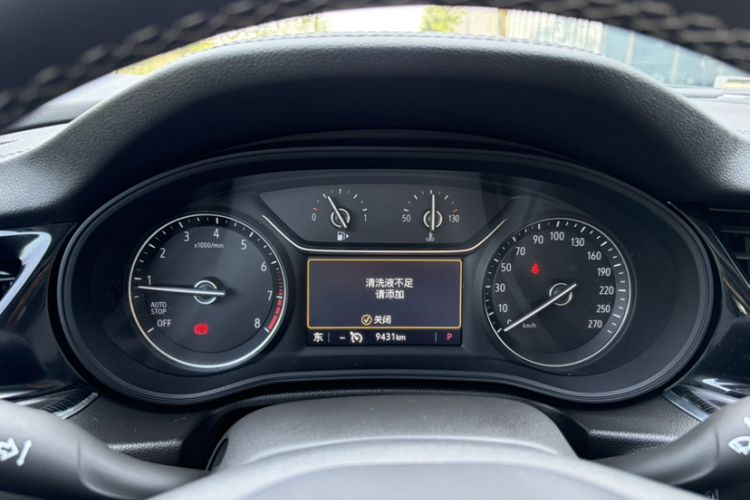 Used Buick Regal 2024 Revised 25T Ultra-Comfort Edition Odometer Close Up