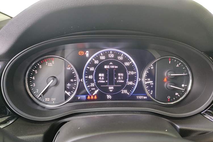 Used Buick Regal 2025 Model 28T Long-Range Enjoyment Edition Instrument Cluster