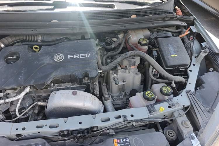 Used Buick VELITE 5 2017 Stylish Extended-Range Model Engine Bay Left