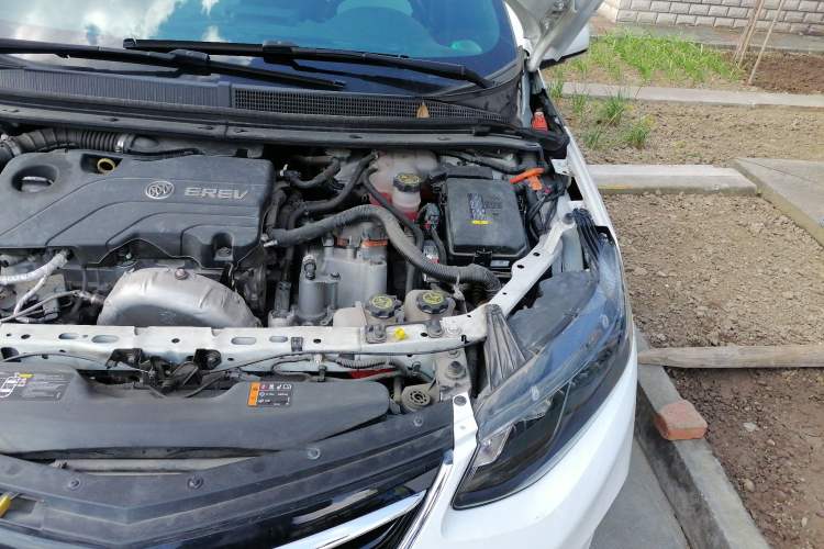 Used Buick VELITE 5 2017 Stylish Extended-Range Model Engine Bay Left