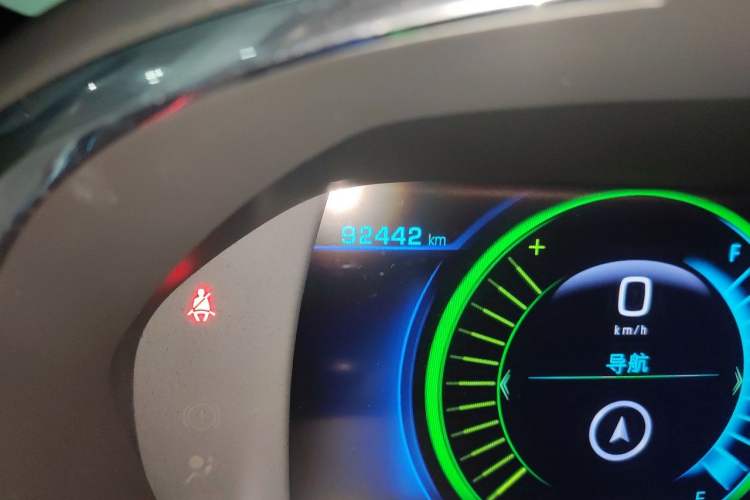 Used Buick VELITE 5 2017 Urban Extended-Range Model Odometer Close Up