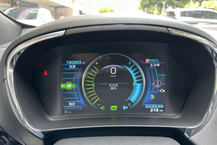 Used Buick VELITE 5 2017 Urban Extended-Range Model Odometer Close Up