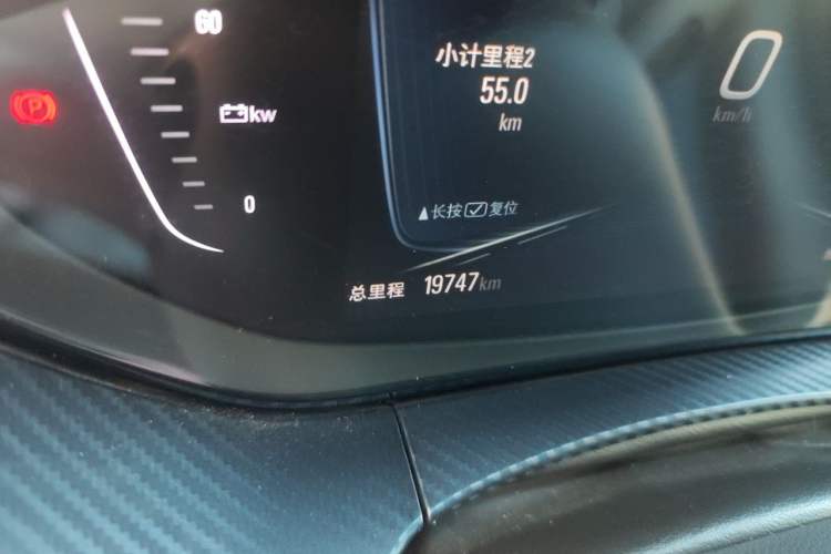 Used Buick Velite 6 2019 Connected & Smart Edition Odometer Close Up