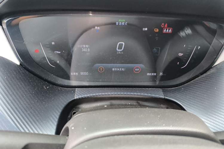 Used Buick Velite 6 2019 Connected & Smart Edition Odometer Close Up