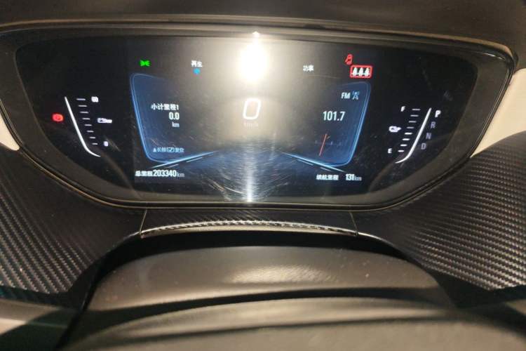 Used Buick Velite 6 2019 Connected & Smart Edition Odometer Close Up
