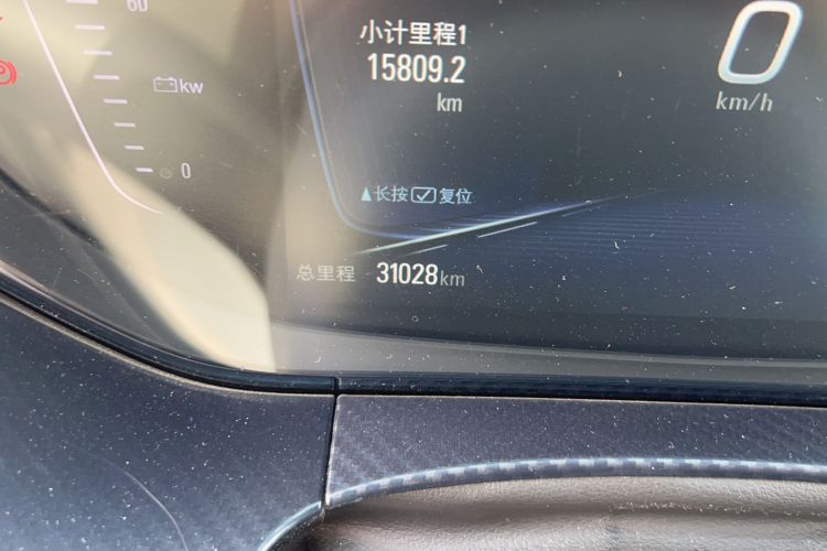 Used Buick Velite 6 2019 Connected & Smart Edition Odometer Close Up