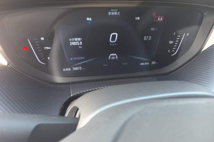 Used Buick Velite 6 2020 Connected Smart PLUS Odometer Close Up