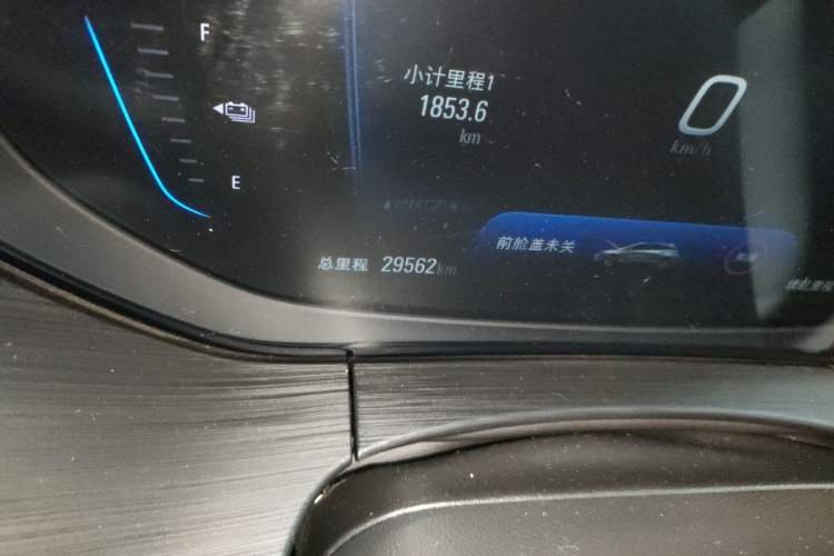 Used Buick Velite 6 2020 Plug-in Hybrid Connected Fashion Model Odometer Close Up
