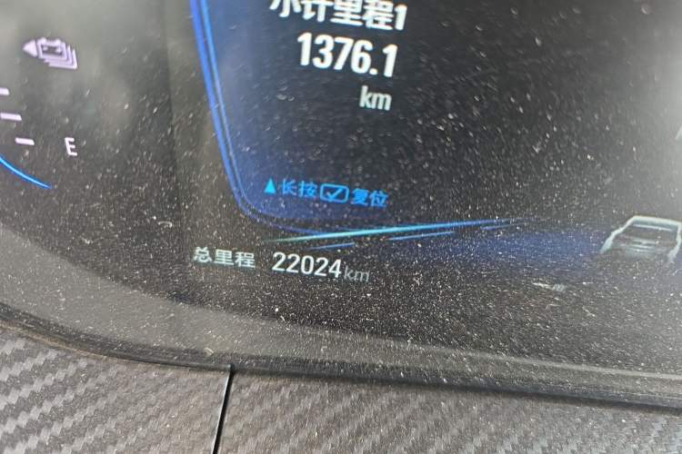 Used Buick Velite 6 2020 Plug-in Hybrid Connected Smart Model Odometer Close Up