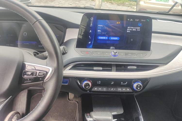 Used Buick Velite 6 2020 Plug-in Hybrid Connected Smart Model Audio And AC Panel