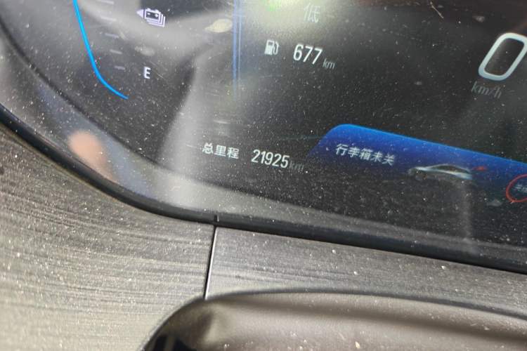 Used Buick Velite 6 2020 Plug-in Hybrid Connected Smart Edition Odometer Close Up