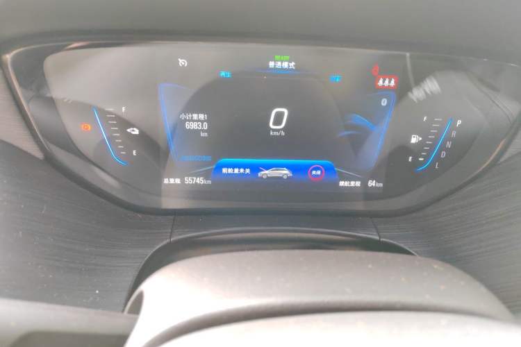 Used Buick Velite 6 2020 Plug-in Hybrid Connected Smart Edition Odometer Close Up