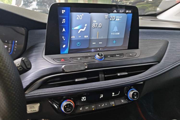 Used Buick Velite 6 2022 Plug-in Hybrid Connected Smart Edition Audio And AC Panel