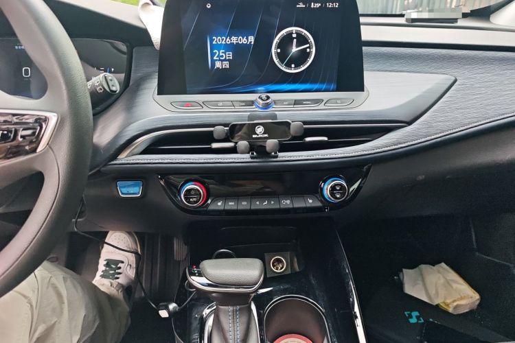 Used Buick Velite 6 2022 Plug-in Hybrid Connected Smart Edition Audio And AC Panel