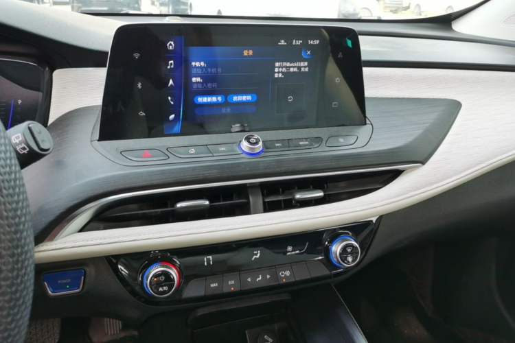 Used Buick Velite 6 2022 Plug-in Hybrid Connected Fashion Model Audio And AC Panel