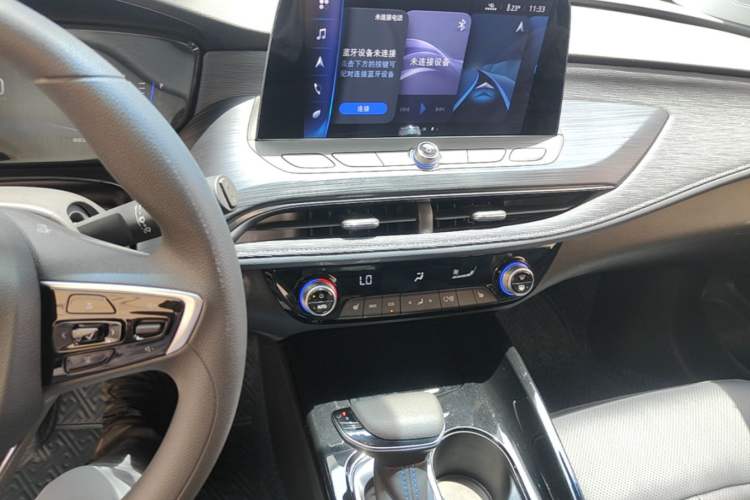 Used Buick Velite 6 2022 Plug-in Hybrid Connected Smart Edition Audio And AC Panel