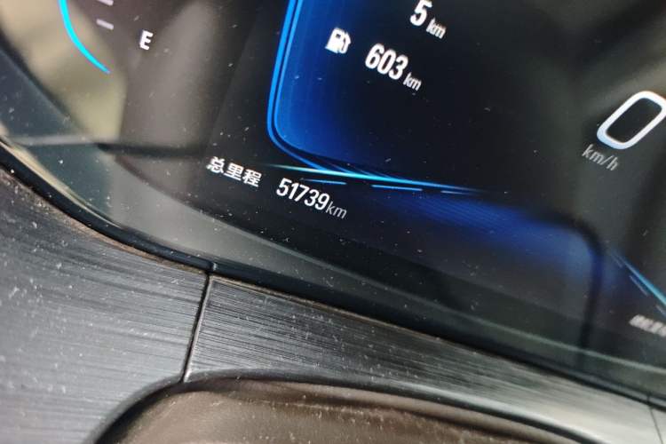 Used Buick Velite 6 2022 Plug-in Hybrid Connected Smart Edition Odometer Close Up