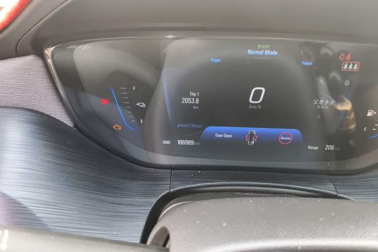 Used Buick Velite 6 2022 Plug-in Hybrid Connected Smart Edition Odometer Close Up