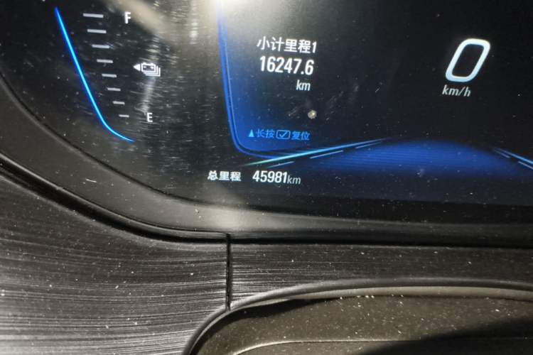 Used Buick Velite 6 2022 Plug-in Hybrid Connected Smart Edition Odometer Close Up