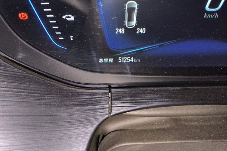 Used Buick Velite 6 2022 Plug-in Hybrid Connected Smart Edition Odometer Close Up
