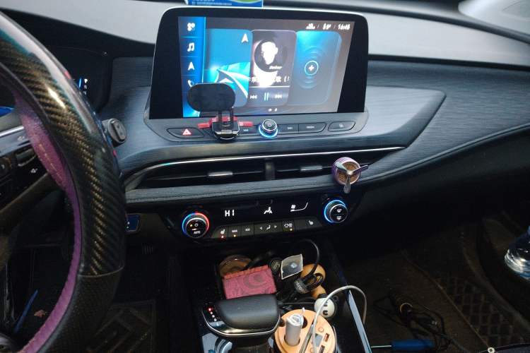 Used Buick Velite 6 2022 Plug-in Hybrid Connected Smart Edition Audio And AC Panel