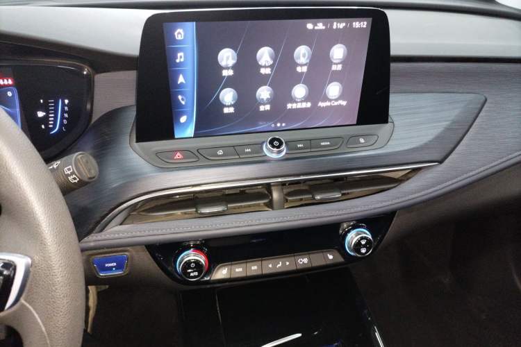 Used Buick Velite 6 2022 Plug-in Hybrid Connected Smart Edition Audio And AC Panel