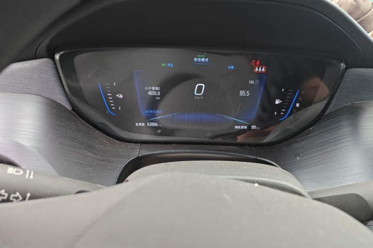 Used Buick Velite 6 2022 Plug-in Hybrid Connected Smart Edition Odometer Close Up