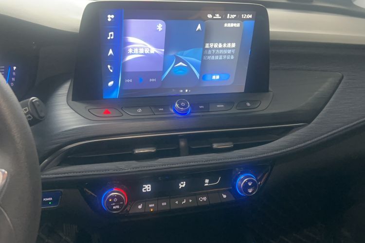Used Buick Velite 6 2022 Plug-in Hybrid Connected Smart Edition Audio And AC Panel