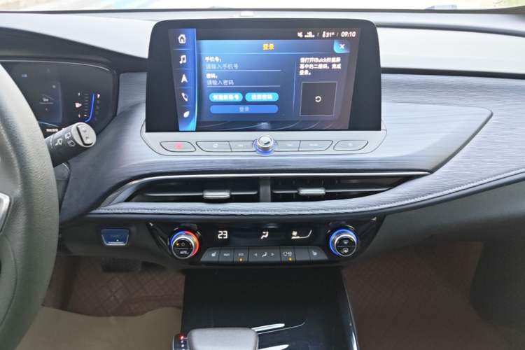Used Buick Velite 6 2022 Plug-in Hybrid Connected Smart Edition Audio And AC Panel