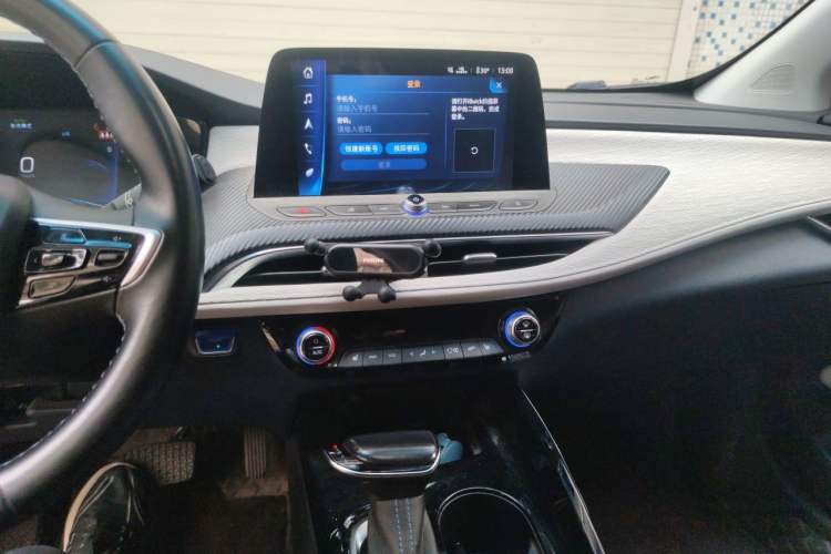 Used Buick Velite 6 2022 Plug-in Hybrid Connected Smart Model Audio And AC Panel