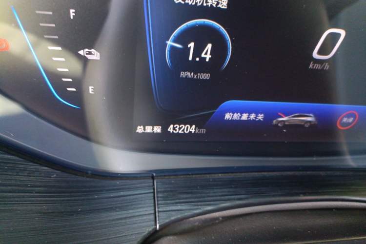 Used Buick Velite 6 2022 Plug-in Hybrid Connected Smart Edition Odometer Close Up