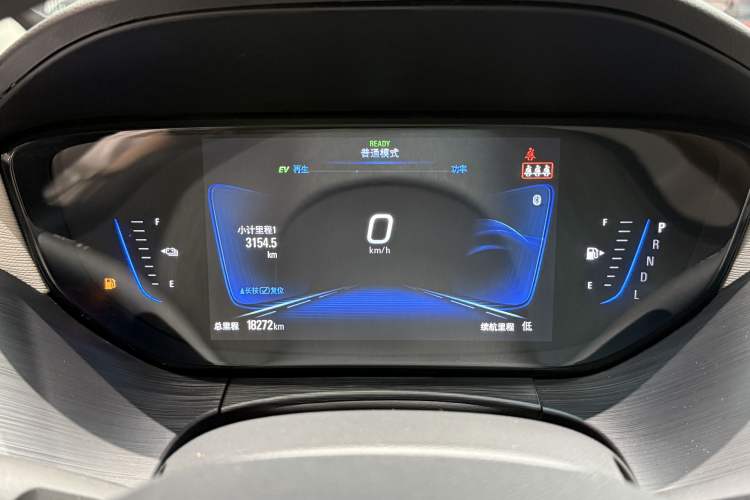 Used Buick Velite 6 2022 Plug-in Hybrid Connected Fashion Model Odometer Close Up