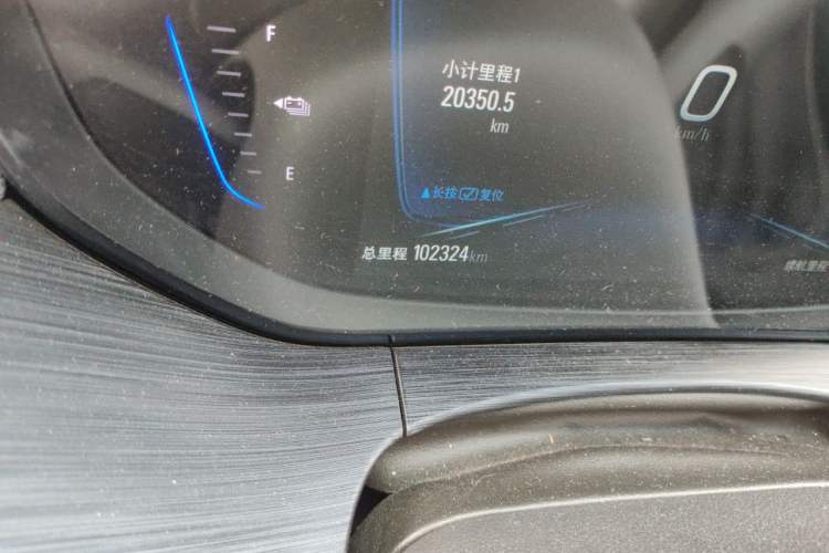 Used Buick Velite 6 2022 Plug-in Hybrid Connected Smart Edition Odometer Close Up