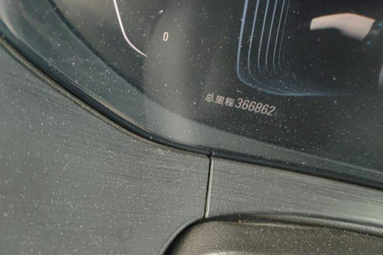Used Buick Velite 6  Odometer Close Up