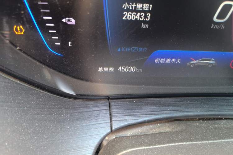 Used Buick Velite 6 2022 Plug-in Hybrid Connected Smart Edition Odometer Close Up