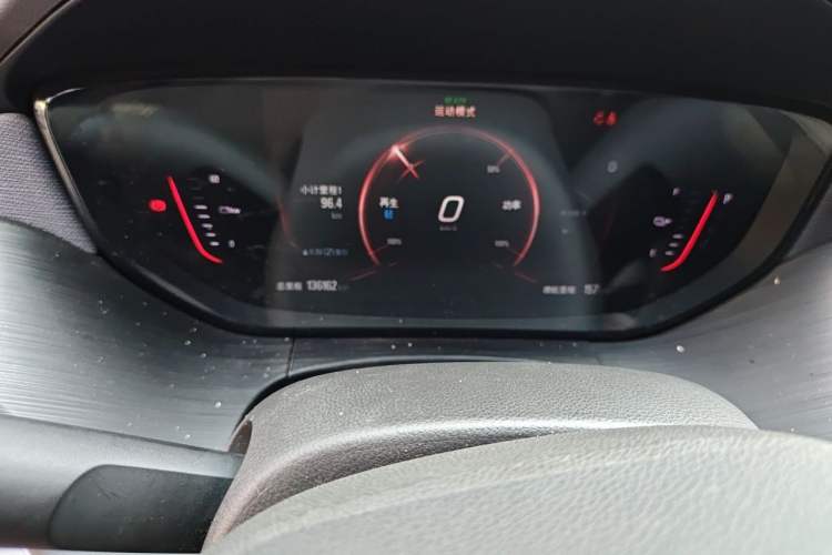 Used Buick Velite 6 2022 Connected & Shared PLUS Odometer Close Up