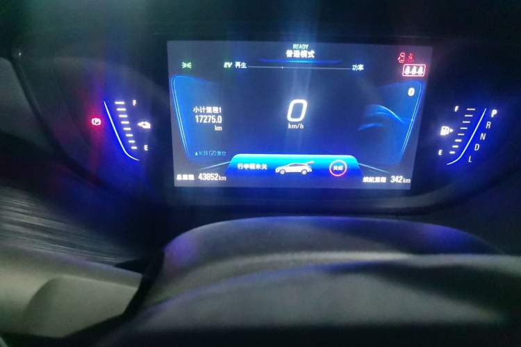 Used Buick Velite 6 2022 Plug-in Hybrid Connected Smart Edition Odometer Close Up