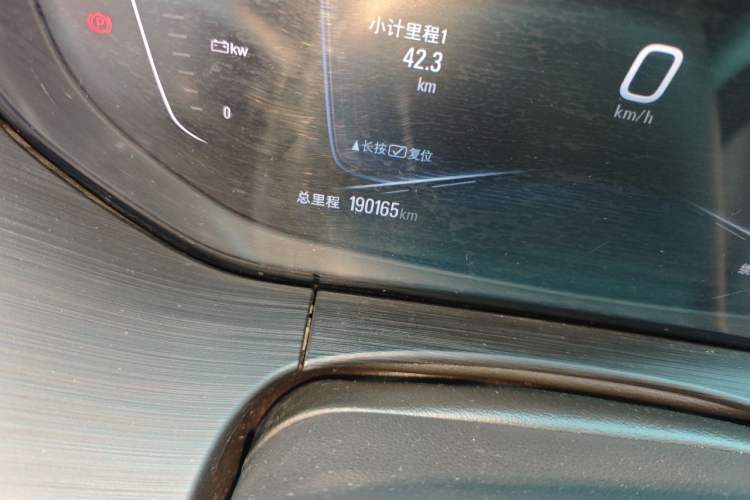 Used Buick Velite 6 2022 Connected & Shared PLUS Odometer Close Up