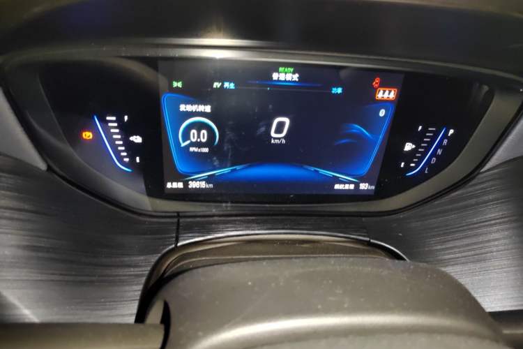 Used Buick Velite 6 2022 Plug-in Hybrid Connected Smart Edition Odometer Close Up