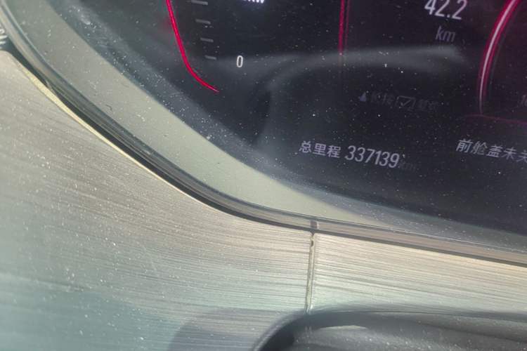 Used Buick Velite 6  Odometer Close Up