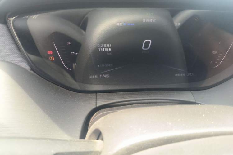 Used Buick Velite 6 2022 Connected & Shared PLUS Odometer Close Up
