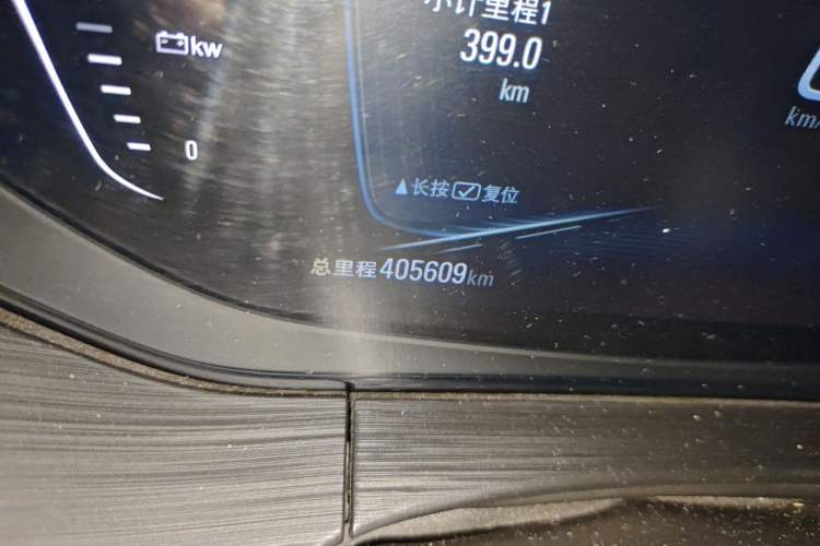 Used Buick Velite 6 2022 Connected & Shared PLUS Odometer Close Up